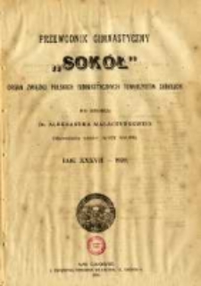 Przewodnik Gimnastyczny "Sokół": organ Związku Polskich Gimnastycznych Towarzystw Sokolich we Lwowie 1920.01/02 R.37 Nr1/2