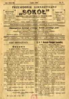 Przewodnik Gimnastyczny "Sokół": organ Związku Polskich Gimnastycznych Towarzystw Sokolich we Lwowie 1920.07 R.37 Nr7