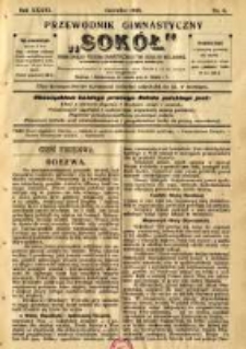 Przewodnik Gimnastyczny "Sokół": organ Związku Polskich Gimnastycznych Towarzystw Sokolich we Lwowie 1919.06 R.36 Nr6