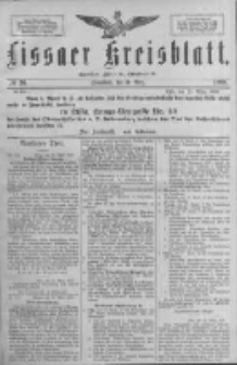 Lissaer Kreisblatt.1889.03.30 Nr26