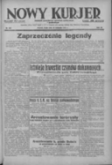 Nowy Kurjer: dziennik poświęcony sprawom politycznym i społecznym 1937.11.10 R.48 Nr259