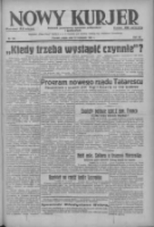 Nowy Kurjer: dziennik poświęcony sprawom politycznym i społecznym 1937.11.19 R.48 Nr266