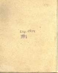 Notatki Karola Marcinkowskiego sporządzone z wykładów podczas studiów na Wydziale Lekarskim Uniwersytetu Berlińskiego w semestrze letnim 1818 r. (27 IV-12 VIII 1818)