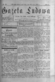 Gazeta Ludowa: pismo dla ludu mazurskiego. 1900.05.30 R.5 nr40