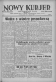 Nowy Kurjer: dziennik poświęcony sprawom politycznym i społecznym 1938.01.14 R.49 Nr10