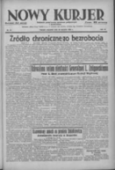 Nowy Kurjer: dziennik poświęcony sprawom politycznym i społecznym 1938.01.20 R.49 Nr15