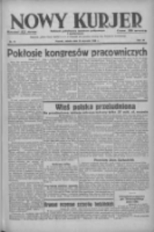 Nowy Kurjer: dziennik poświęcony sprawom politycznym i społecznym 1938.01.22 R.49 Nr17