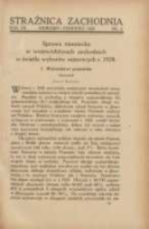 Strażnica Zachodnia: kwartalnik poświęcony sprawom Kres&oacute;w Zachodnich 1928 kwiecień/czerwiec R.7 Nr2