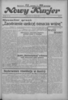 Nowy Kurjer: dawniej "Postęp" 1936.05.16 R.47 Nr115