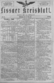 Lissaer Kreisblatt.1889.11.13 Nr91