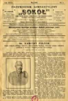 Przewodnik Gimnastyczny "Sokół": organ Związku Polskich Gimnastycznych Towarzystw Sokolich w Austryi 1918.05 R.35 Nr5