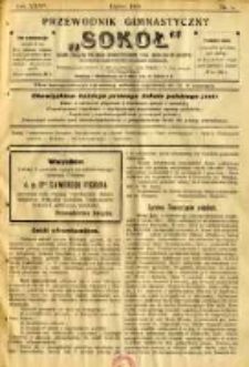 Przewodnik Gimnastyczny "Sokół": organ Związku Polskich Gimnastycznych Towarzystw Sokolich w Austryi 1918.07 R.35 Nr7