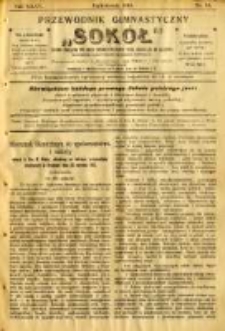 Przewodnik Gimnastyczny "Sokół": organ Związku Polskich Gimnastycznych Towarzystw Sokolich w Austryi 1918.10 R.35 Nr10