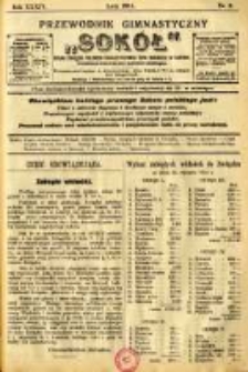 Przewodnik Gimnastyczny "Sokół": organ Związku Polskich Gimnastycznych Towarzystw Sokolich w Austryi 1914.02 R.34 Nr2