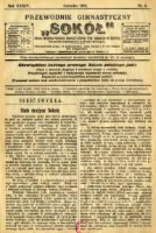 Przewodnik Gimnastyczny "Sokół": organ Związku Polskich Gimnastycznych Towarzystw Sokolich w Austryi 1914.06 R.34 Nr6
