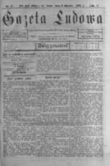 Gazeta Ludowa: pismo polsko-ewangelickie dla ludu mazurskiego. 1901 R.6
