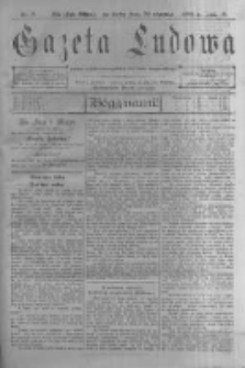 Gazeta Ludowa: pismo polsko-ewangelickie dla ludu mazurskiego. 1901.01.30 R.6 nr9