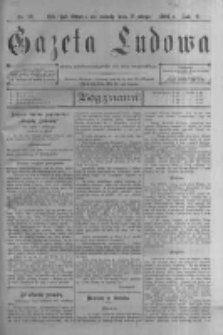 Gazeta Ludowa: pismo polsko-ewangelickie dla ludu mazurskiego. 1901.01.02 R.6 nr10