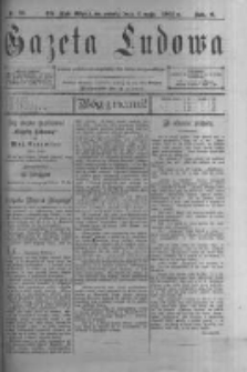 Gazeta Ludowa: pismo polsko-ewangelickie dla ludu mazurskiego. 1901.05.04 R.6 nr35