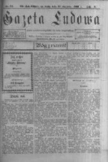 Gazeta Ludowa: pismo polsko-ewangelickie dla ludu mazurskiego. 1901.08.21 R.6 nr64