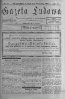 Gazeta Ludowa: pismo polsko-ewangelickie dla ludu mazurskiego. 1901.09.28 R.6 nr75