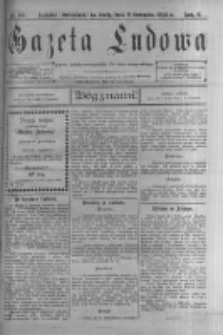 Gazeta Ludowa: pismo polsko-ewangelickie dla ludu mazurskiego. 1901.11.06 R.6 nr84