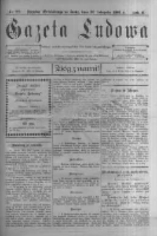 Gazeta Ludowa: pismo polsko-ewangelickie dla ludu mazurskiego. 1901.11.20 R.6 nr88