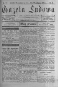 Gazeta Ludowa: pismo polsko-ewangelickie dla ludu mazurskiego. 1901.11.27 R.6 nr90