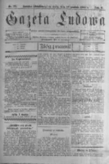 Gazeta Ludowa: pismo polsko-ewangelickie dla ludu mazurskiego. 1901.12.18 R.6 nr95
