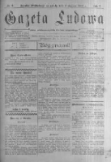Gazeta Ludowa: pismo polsko-ewangelickie dla ludu mazurskiego. 1902.01.04 R.7 nr2
