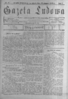 Gazeta Ludowa: pismo polsko-ewangelickie dla ludu mazurskiego. 1902.01.18 R.7 nr6