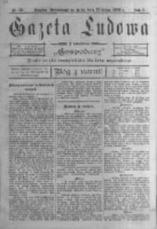 Gazeta Ludowa: pismo polsko-ewangelickie dla ludu mazurskiego. 1902.02.12 R.7 nr13