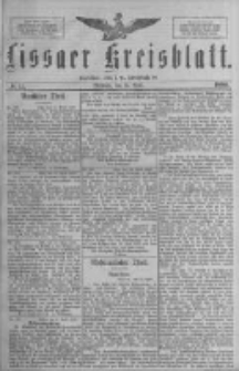 Lissaer Kreisblatt.1890.04.16 Nr31