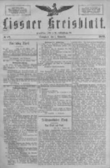 Lissaer Kreisblatt.1890.11.01 Nr87