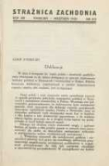 Strażnica Zachodnia: kwartalnik Polskiego Związku Zachodniego 1937 kwiecień/marzec R.13 Nr2/3