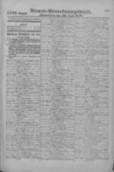 Armee-Verordnungsblatt. Verlustlisten 1917.04.20 Ausgabe 1430
