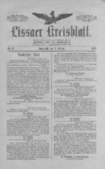 Lissaer Kreisblatt.1913.02.08 Nr12