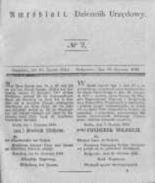 Amtsblatt der K&ouml;niglichen Preussischen Regierung zu Bromberg. 1840.01.10 No.2