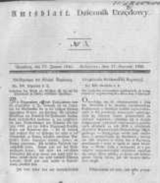 Amtsblatt der K&ouml;niglichen Preussischen Regierung zu Bromberg. 1840.01.17 No.3