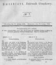 Amtsblatt der K&ouml;niglichen Preussischen Regierung zu Bromberg. 1840.02.14 No.7