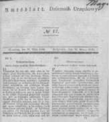 Amtsblatt der K&ouml;niglichen Preussischen Regierung zu Bromberg. 1840.03.20 No.12