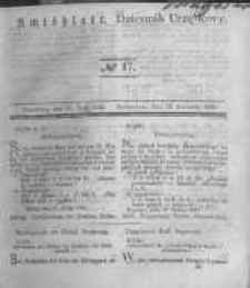 Amtsblatt der K&ouml;niglichen Preussischen Regierung zu Bromberg. 1840.04.24 No.17