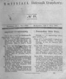 Amtsblatt der K&ouml;niglichen Preussischen Regierung zu Bromberg. 1840.05.01 No.18