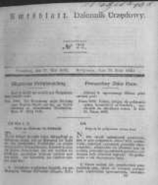 Amtsblatt der K&ouml;niglichen Preussischen Regierung zu Bromberg. 1840.05.29 No.22