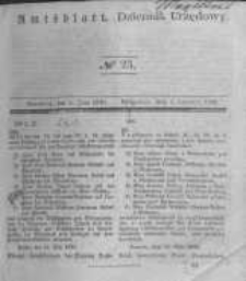 Amtsblatt der K&ouml;niglichen Preussischen Regierung zu Bromberg. 1840.06.05 No.23
