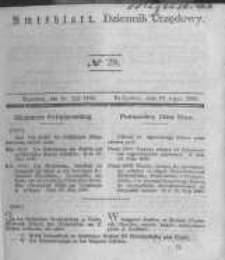 Amtsblatt der K&ouml;niglichen Preussischen Regierung zu Bromberg. 1840.07.10 No.28