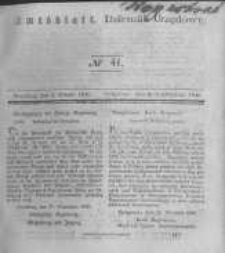 Amtsblatt der K&ouml;niglichen Preussischen Regierung zu Bromberg. 1840.10.09 No.41