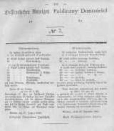 Oeffentlicher Anzeiger zum Amtsblatt No.7 der Königl. Preuss. Regierung zu Bromberg. 1840