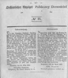 Oeffentlicher Anzeiger zum Amtsblatt No.16 der Königl. Preuss. Regierung zu Bromberg. 1840