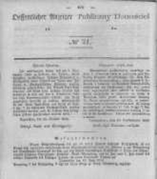 Oeffentlicher Anzeiger zum Amtsblatt No.21 der Königl. Preuss. Regierung zu Bromberg. 1840